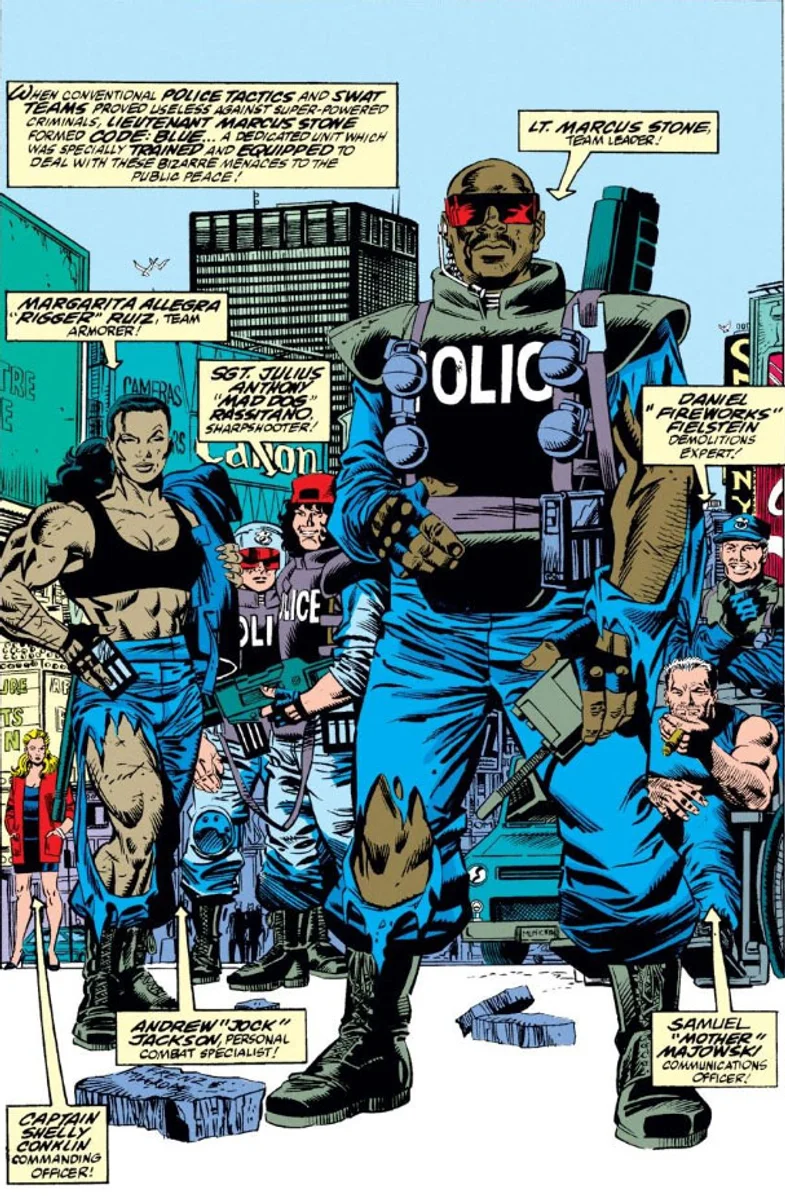 Villains Wiki Counterparts to Code Blue