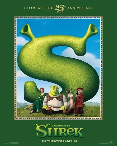 Shrek 25th Anniversary (2026) - Only in Theatres - May 15 - Animated Film - Dreamworks
