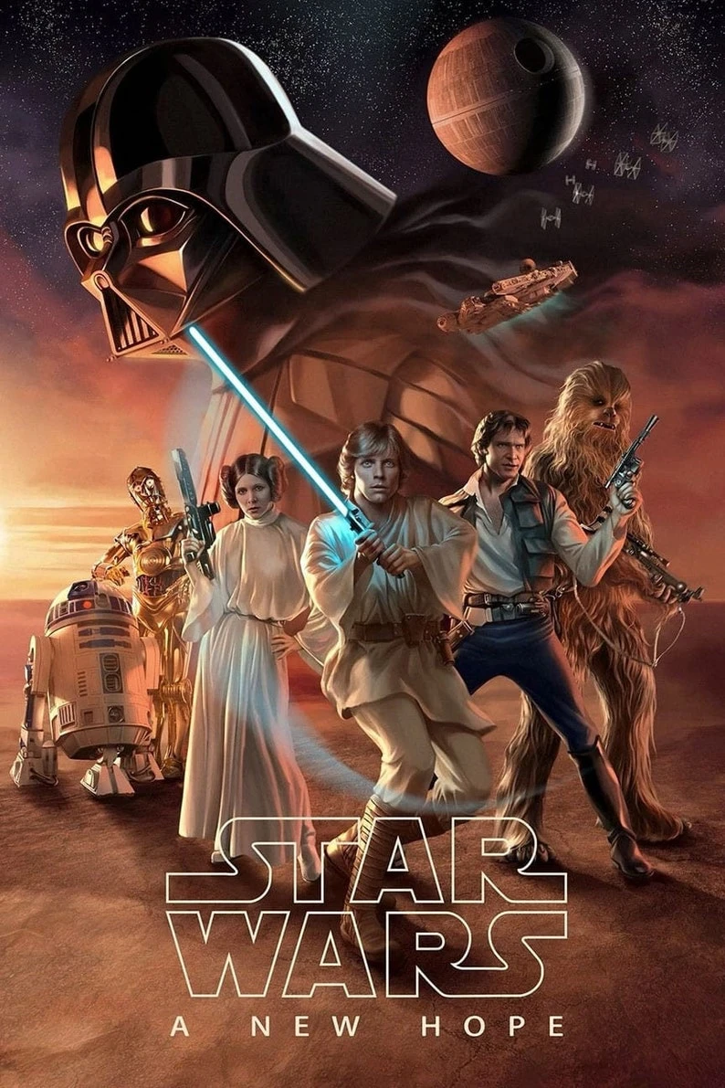 Star Wars A New Hope (Re InVison) Cartoon