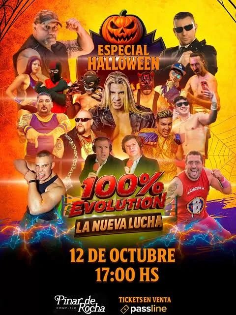 I AM COMING TO 100% LUCHA EVOLUTION!!!