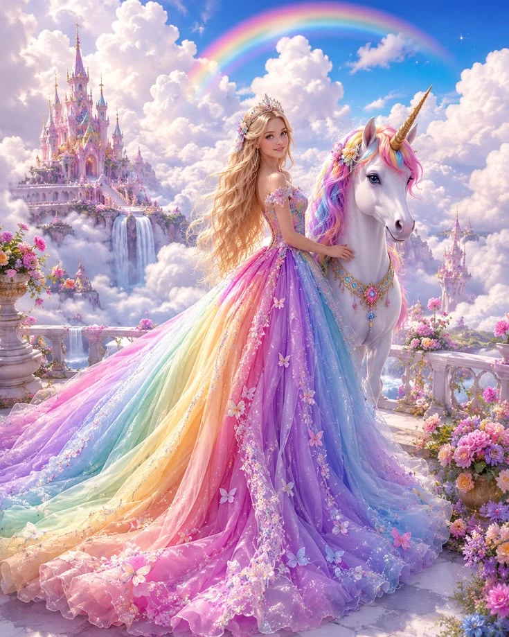 Powers Unicornez Regal Rainbow