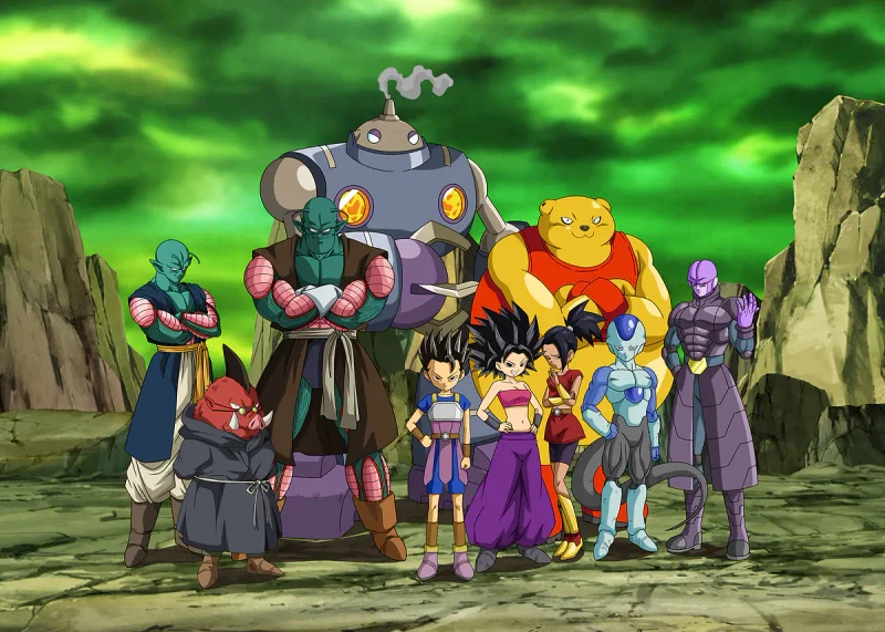 Dragon Ball Super Universe 6 Galactic Patrol movie .