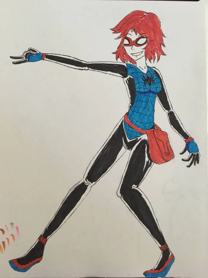 Madeline pecth as spiderling Annie mea May 