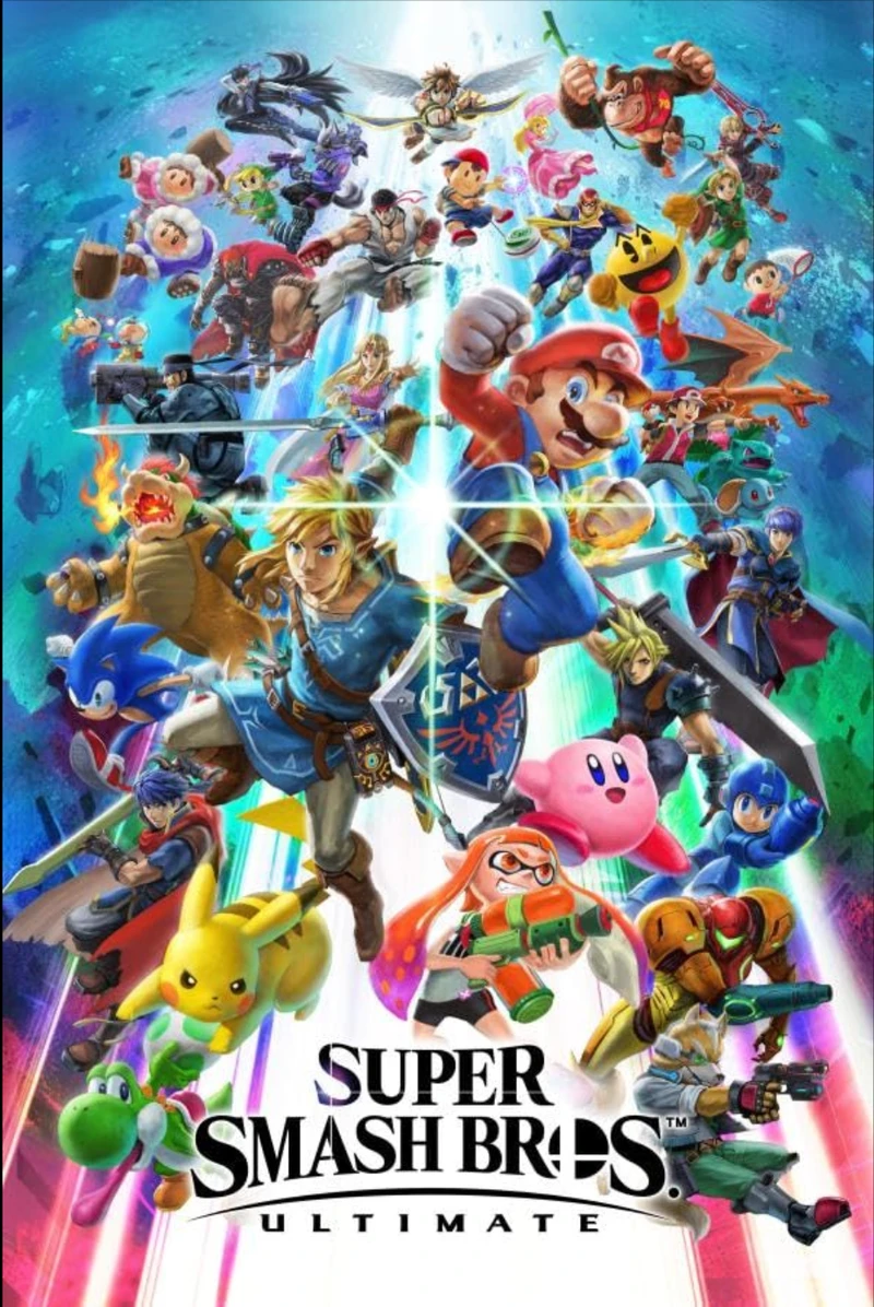 Super Smash Bros. Ultimate (Undubbed Characters) poster