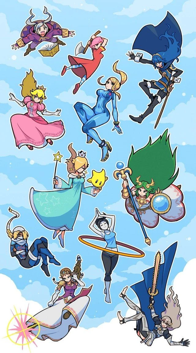 What pet should each of the Super Smash Sisters have