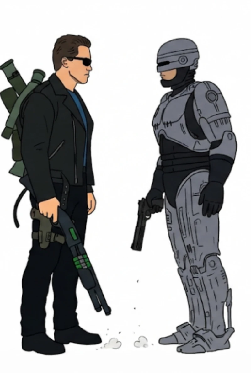 RoboCop vs Terminator: Judgement Protocol (2003)