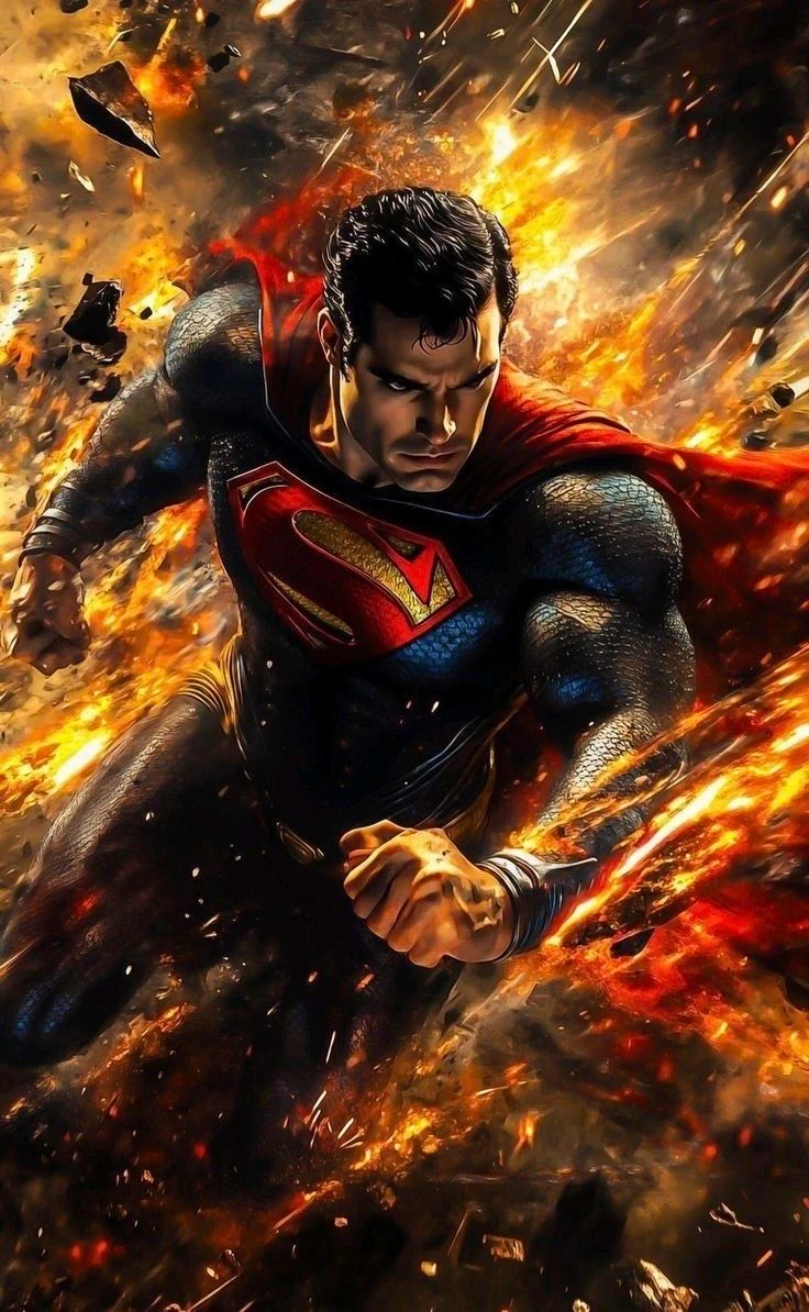 SUPERMAN GLASS SUN [OPTIMISTIC SCI Fi Drama]