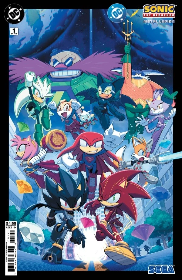 Justice League X Sonic the Hedgehog: Metal Legion