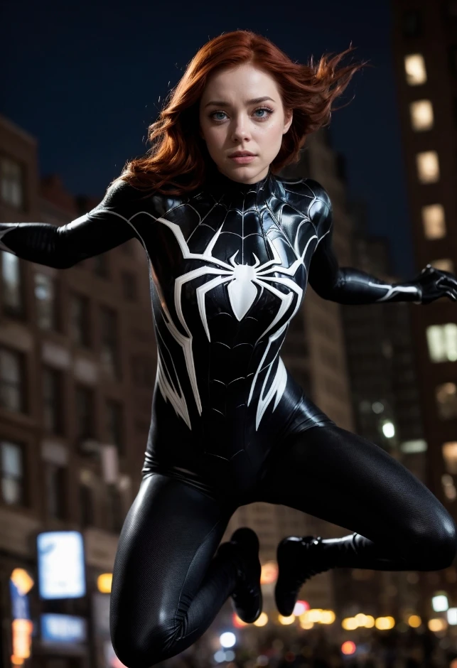 Emma Stone as spider woman Julia Webb chapter 
