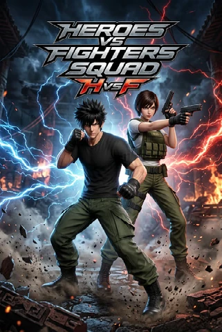 Heroes Vs Fighters Squad (Video Game Japanese DUB)