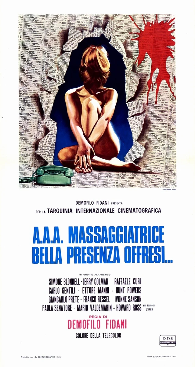 A.A.A. Massaggiatrice bella presenza offresi (tribute cast)
