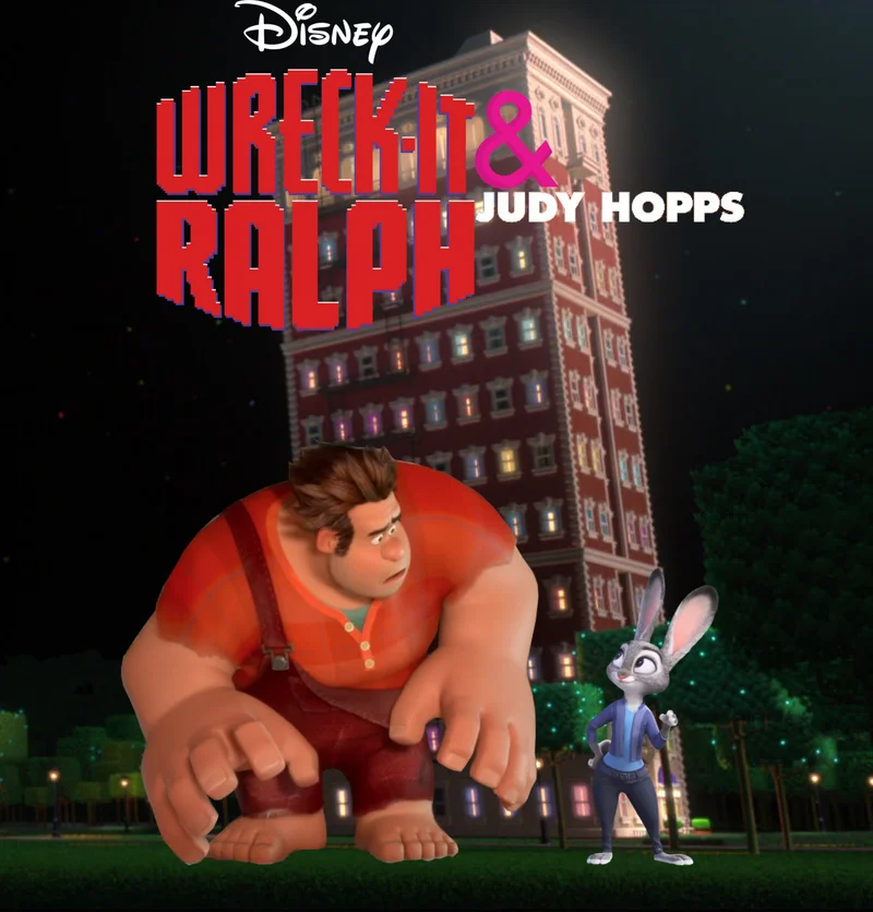 Wreck-It Ralph & Judy Hopps