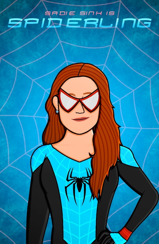 Sadie sink as spiderling Annie may Parker
