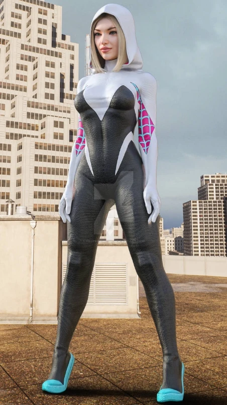 Dove Cameron as ghost spider kade MCU 