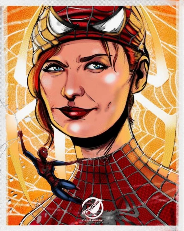 Violet McGraw as spider woman MJ