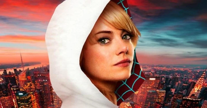 Emma Stone as ghost spider Kade