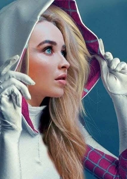 Sabrina chapter as ghost spider kade 2099 live in the spider verse live action movie.