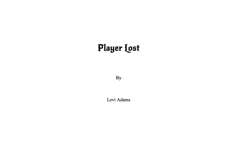 Player Lost