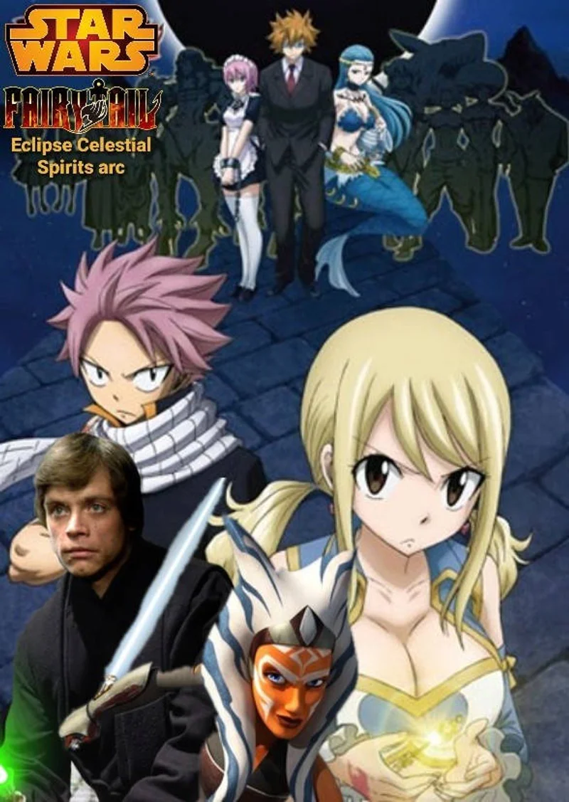 Star Wars and Fairy Tail: Lucy's Sleepover with Cana