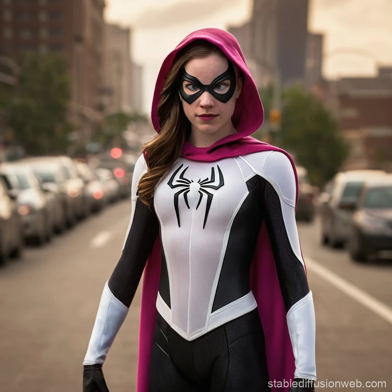 Tatem Channing as ghost spider kade 2099 MCU.