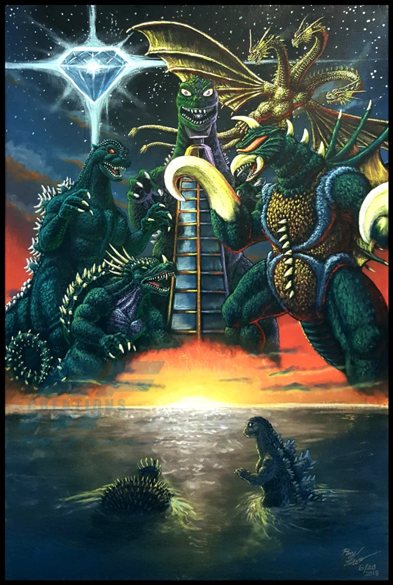 Godzilla vs King Ghidorah (Alternate Version)