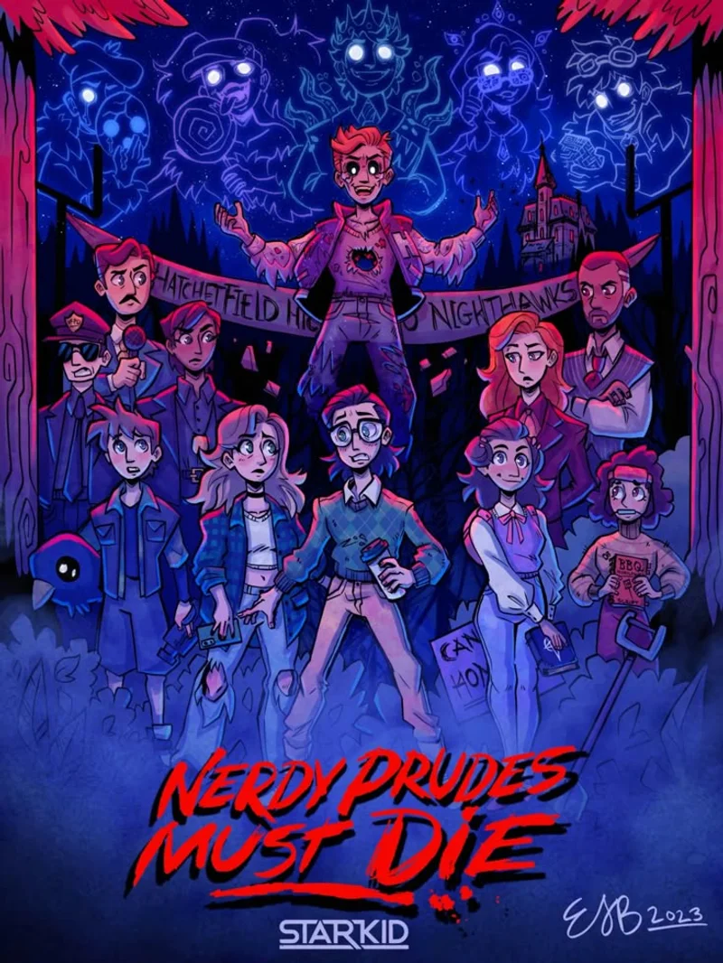 Nerdy Prudes Must Die Genderswap/Genderbend