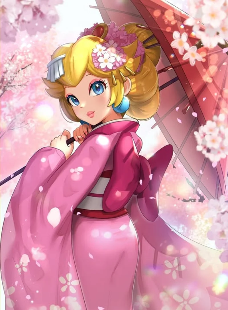 Asian Princess Peach
