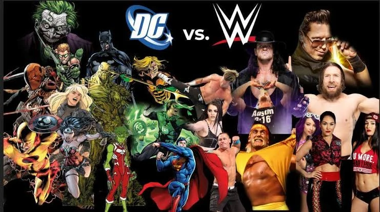 WWE Stars as The DC Universe