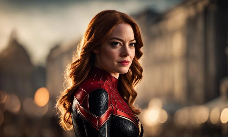 Emma Stone tone as Scarlett spider Kade live in the MCU