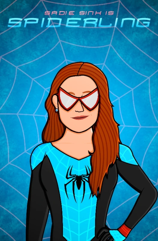 Sadie sink as spider ling Annie may parker