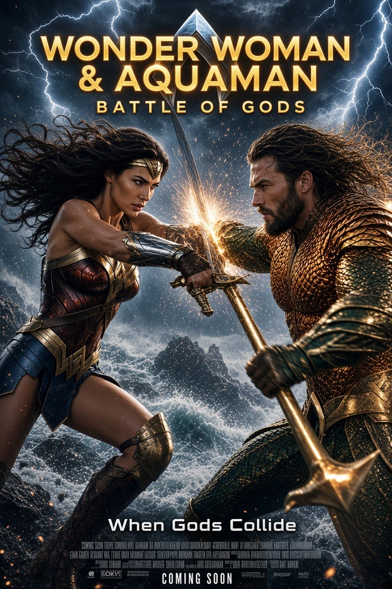 Wonder Woman & Aquaman: Battle of Gods (2019)