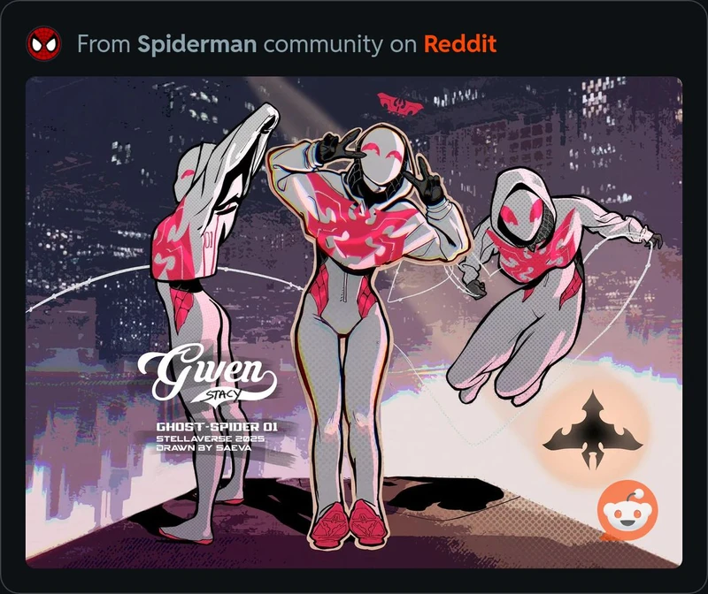 Madeline McGraw as spider Gwen 2099.