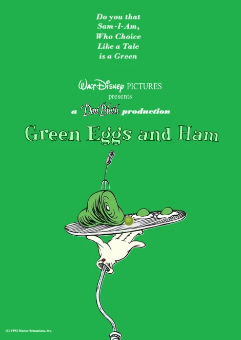 Green Eggs and Han (1993 film, Disney / Don Bluth)