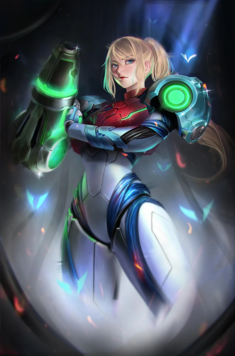 Asian Samus Aran