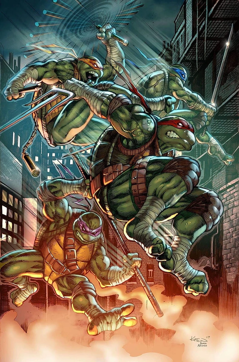 I Want TMNT Crossover Comic in Future