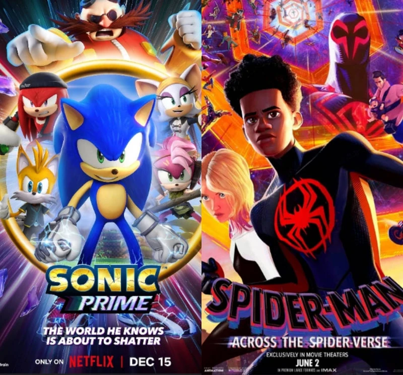 Sonic Prime & Spider-Man: Into the Spider-Verse