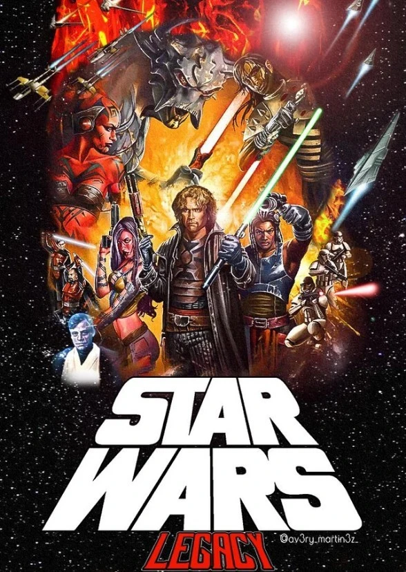 Star Wars: Episodes VII-IX (The Legacy Trilogy)