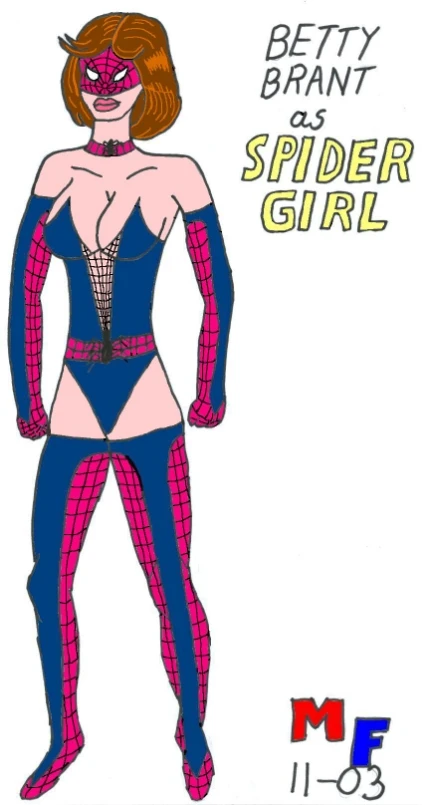 Ellie fanning as spider girl Betty Brant