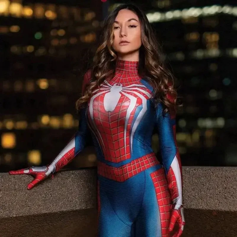 Emma Stone as spider woman MJ