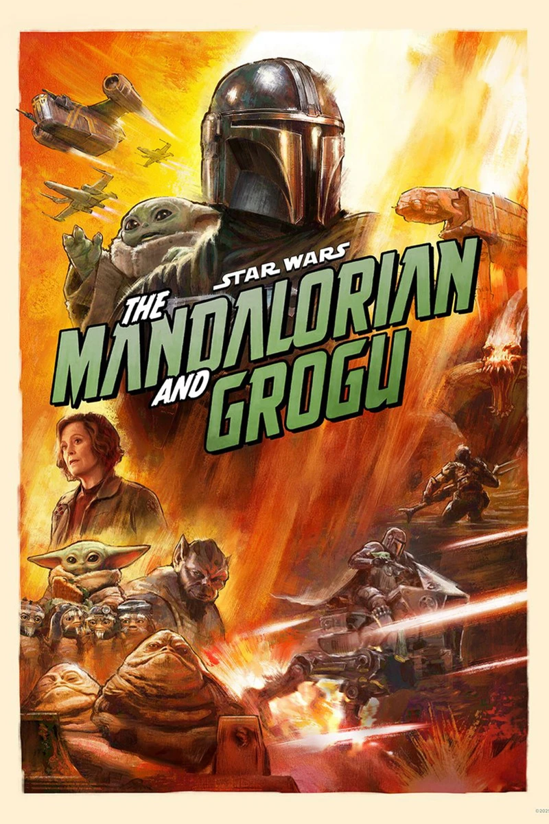 Star Wars and Fairy Tail: Mandalorian and Grogu