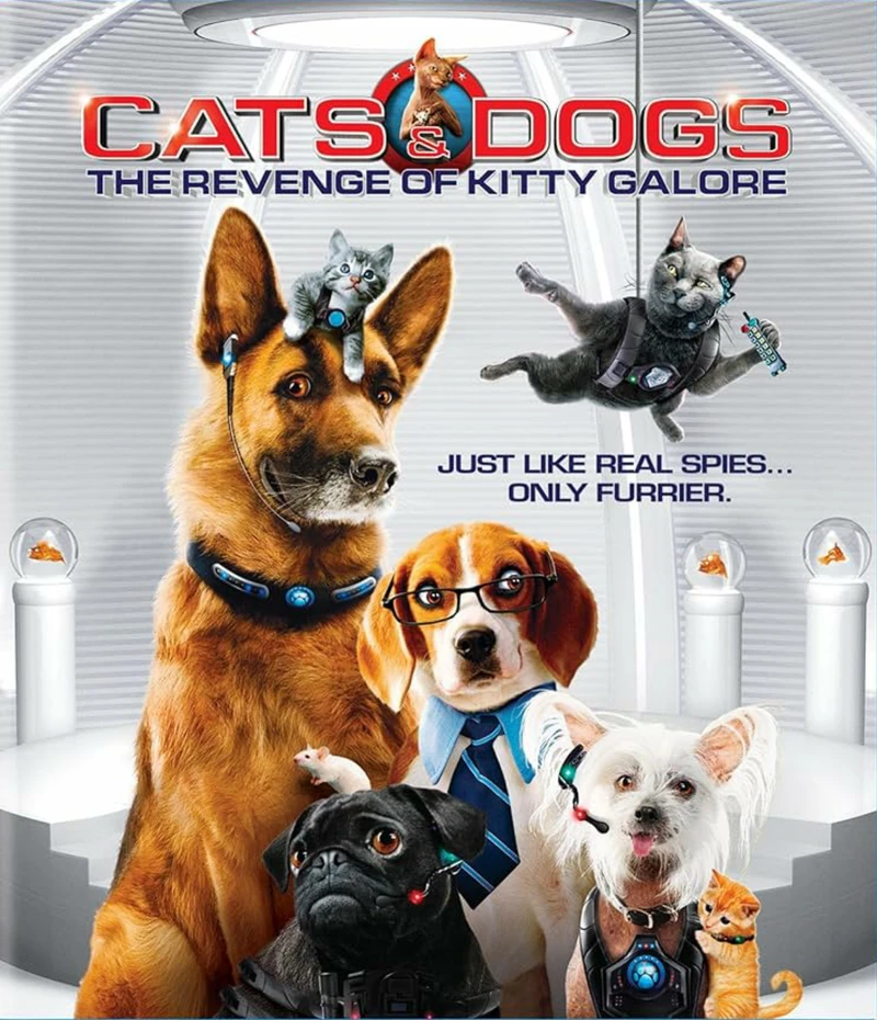Cats & Dogs: The Revenge of Kitty Galore (Live Action/Animated with recasts)