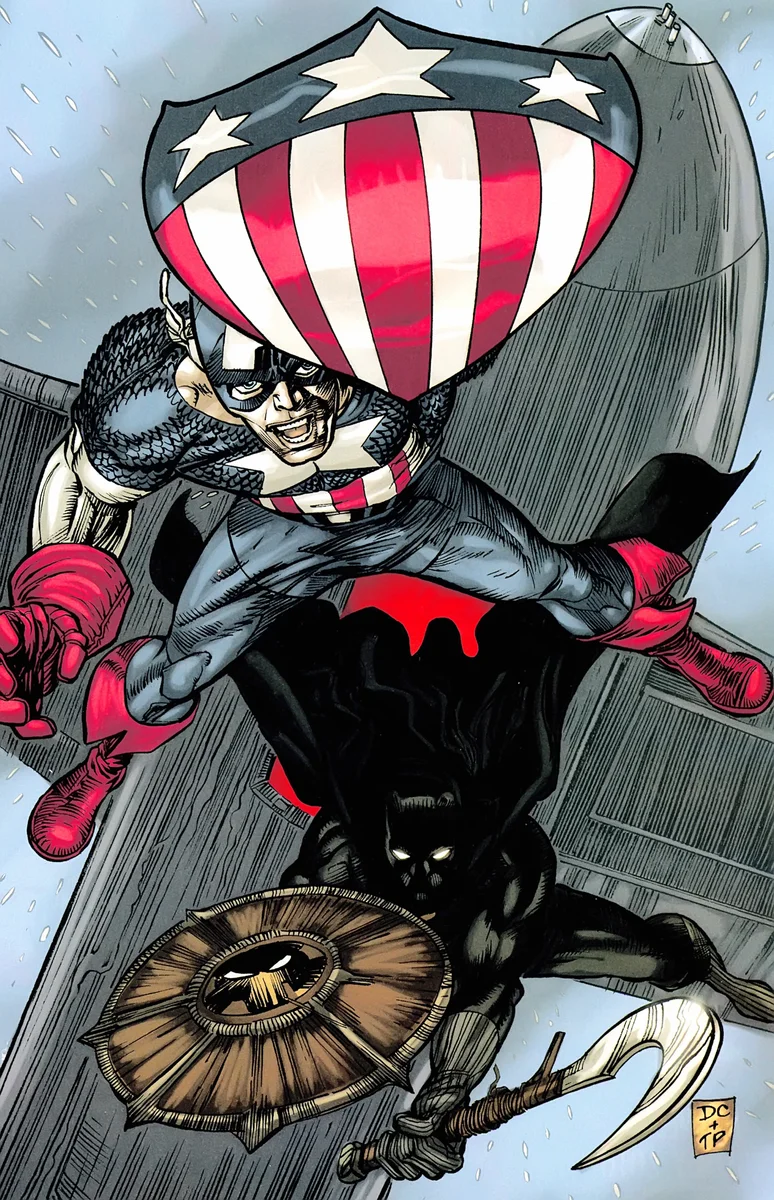Captain America & Black Panther 