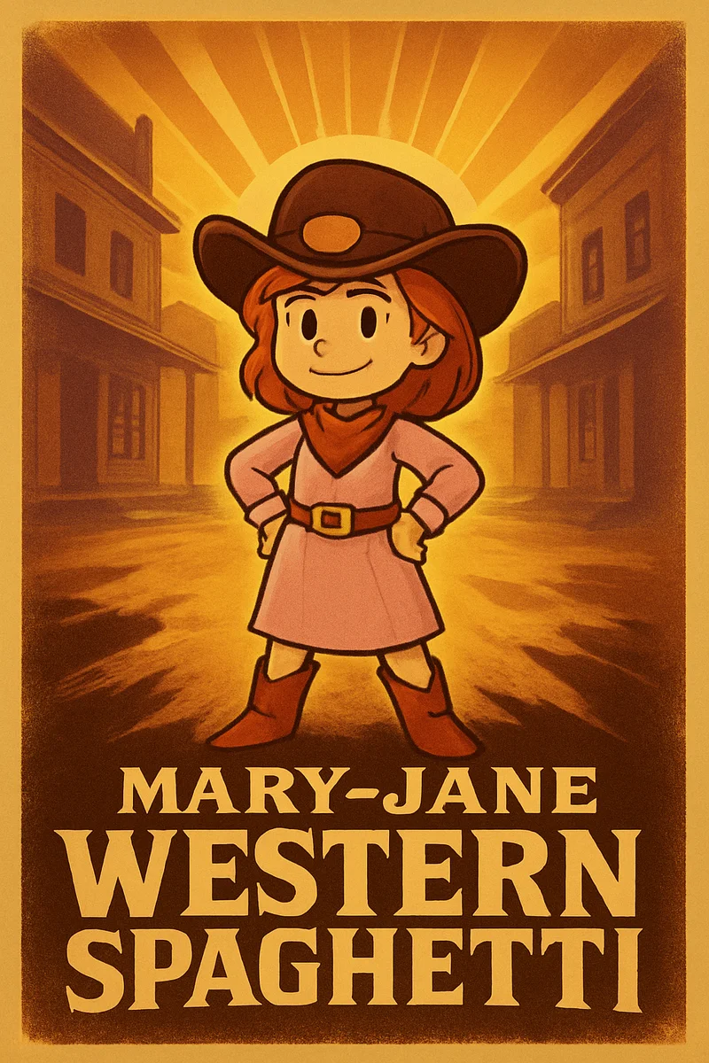 Mary Jane: Western Spaghetti (Nicholas Little/Nick Little, spin-off)
