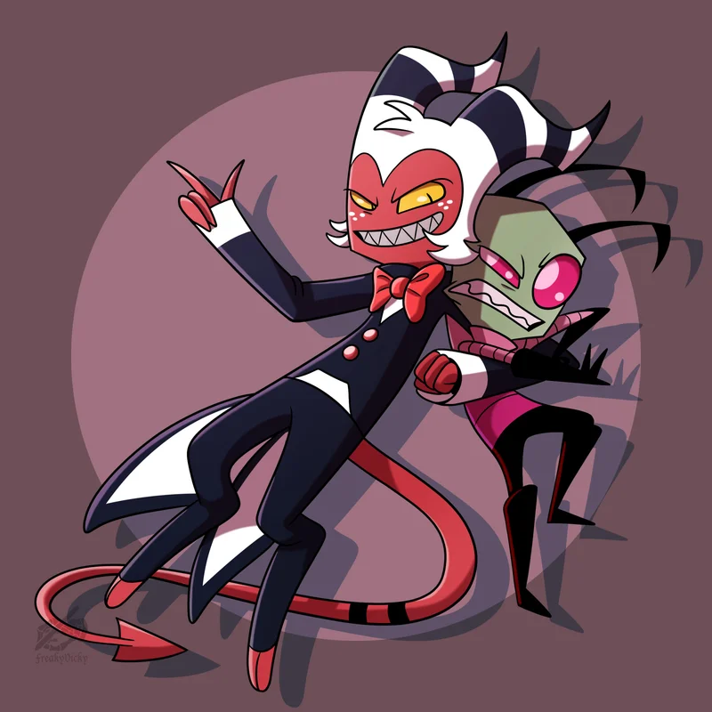 Helluva Boss Vs. Invader Zim (a Crossover Indie Movie)
