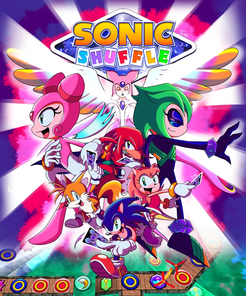 Sonic Shuffle (2000) (Universal Interactive Studios and Sega)