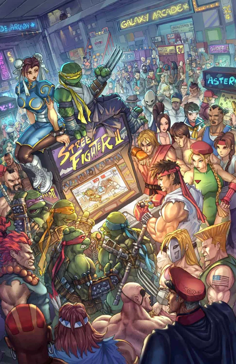 Teenage Mutant Ninja Turtles vs. Street Fighter IV