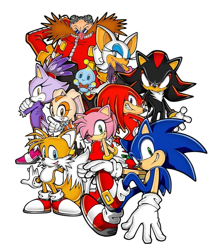 My new voice cast for Sonic Characters