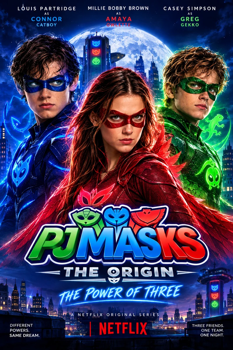 PJ Masks:The Origin(Netflix TV Series)