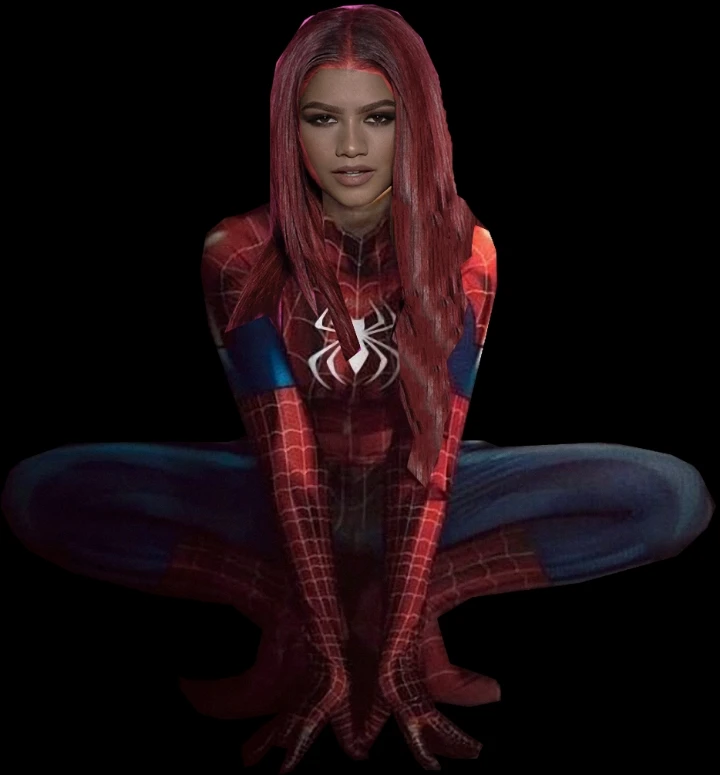 Zeyndya as spider woman MJ 
