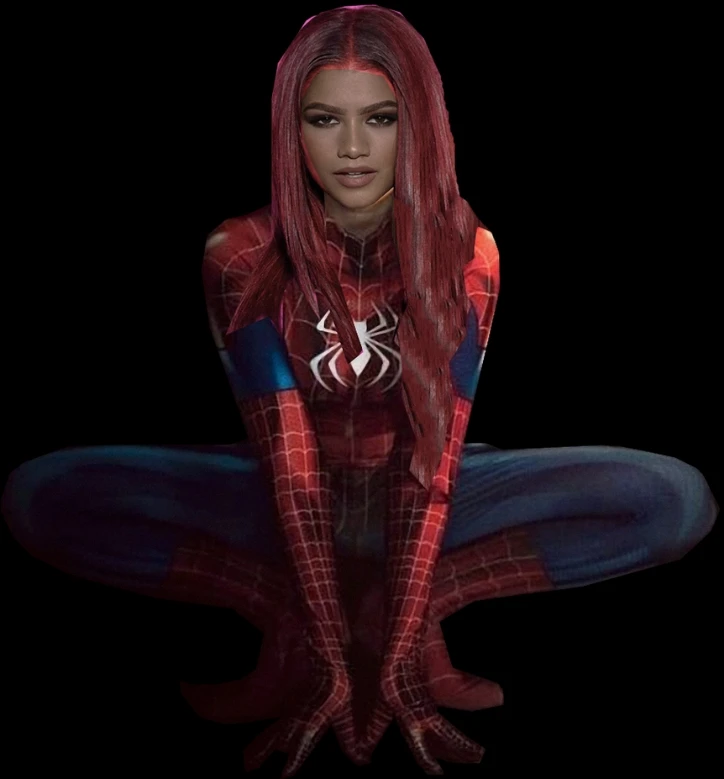 Zenydya as spider girl MJ